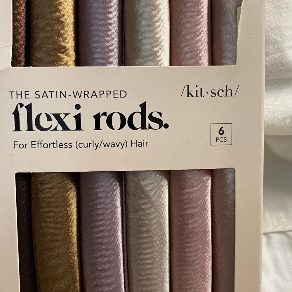 Kitsch Satin-Wrapped Flexi Rods - Picture 2 of 6